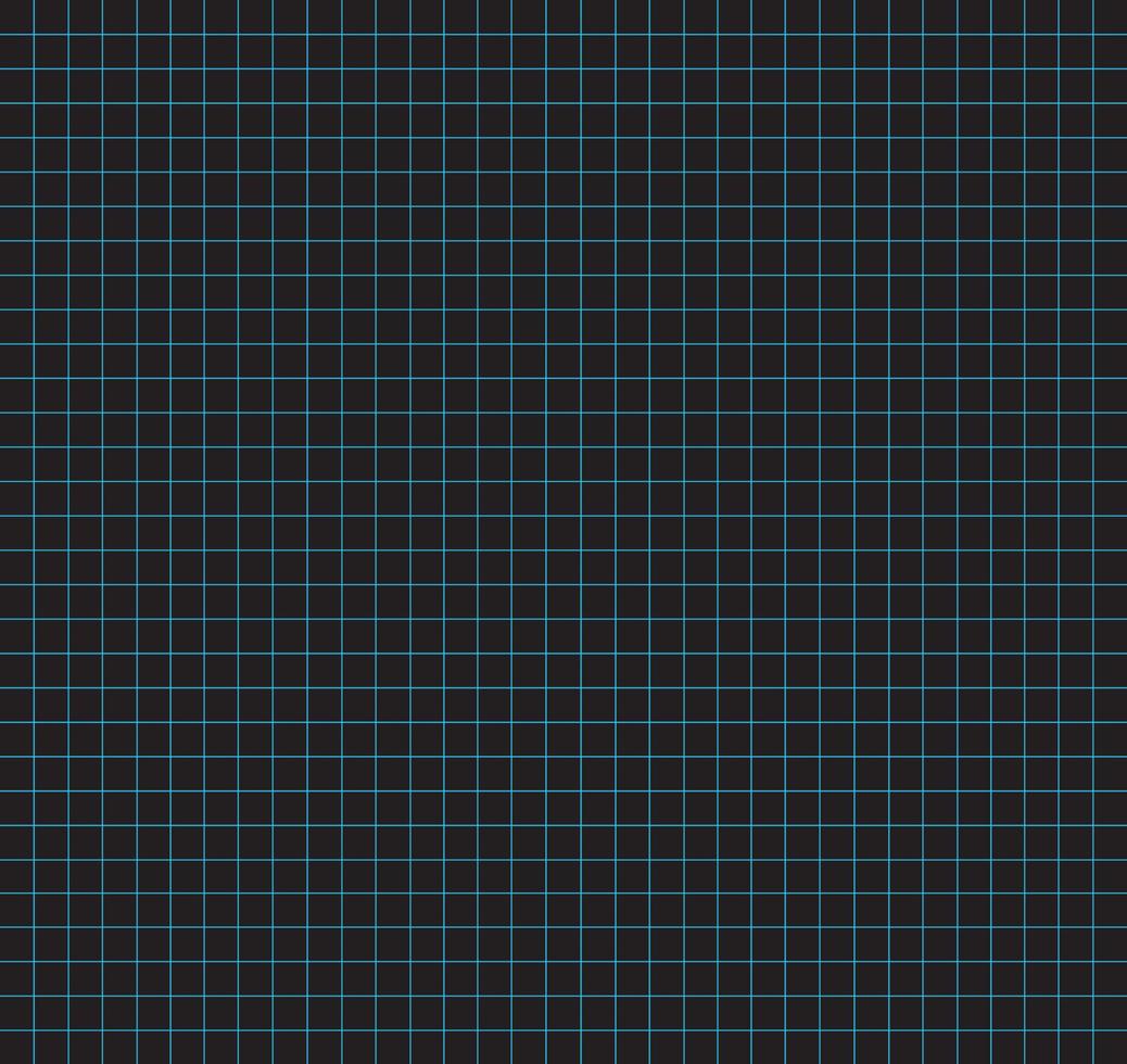 black grid notebook paper texture, clean squared blank sheet vector