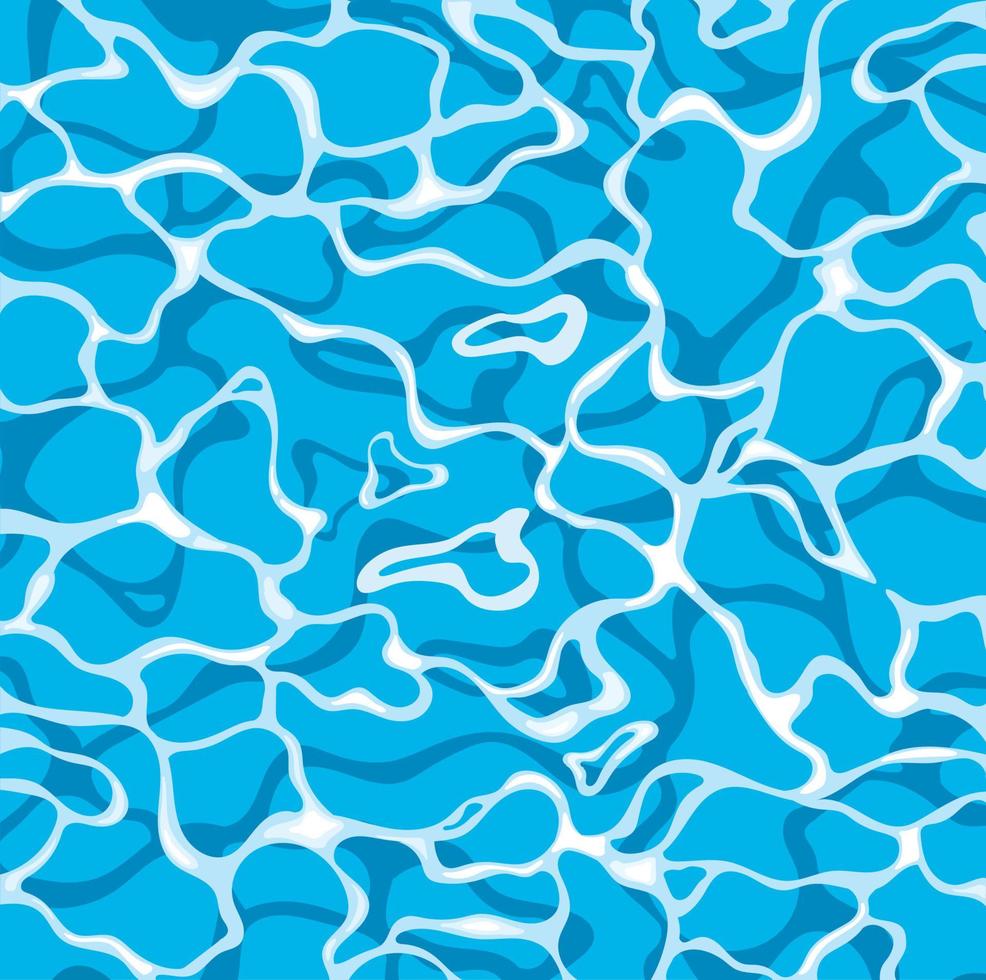 Texture of water. Blue water texture background vector