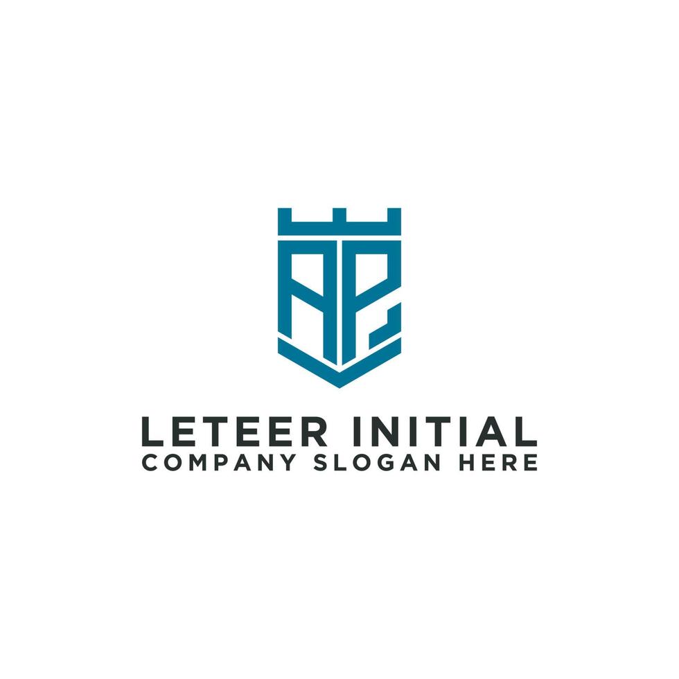 logo design inspiration for companies from the initial letters of the AP logo icon. -Vector vector