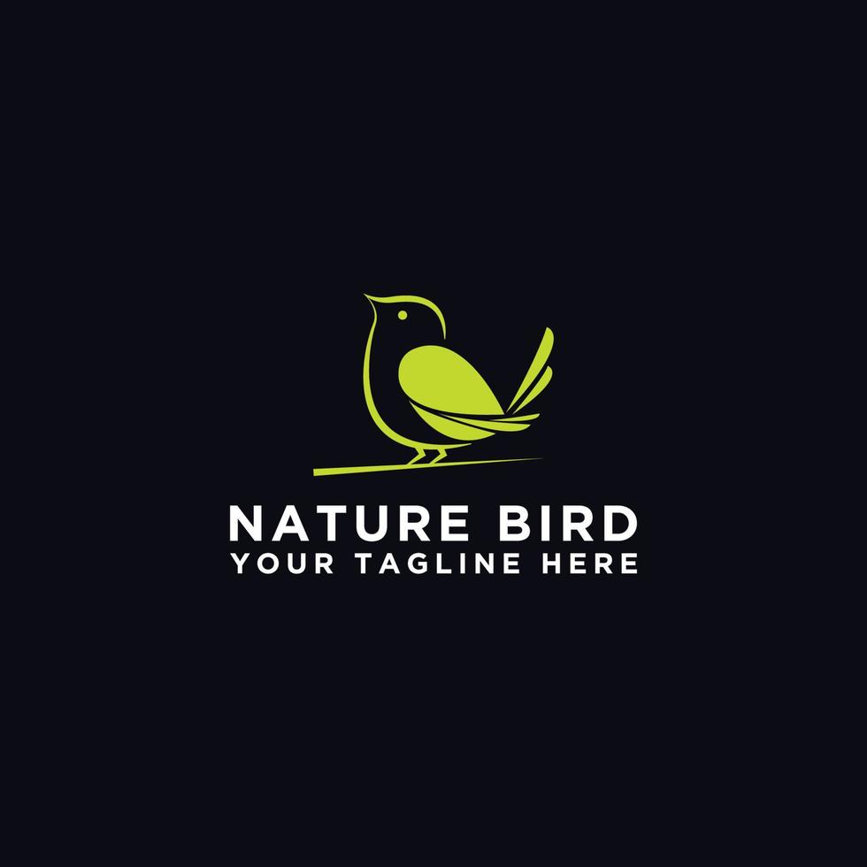 Vector logo design bird icon template