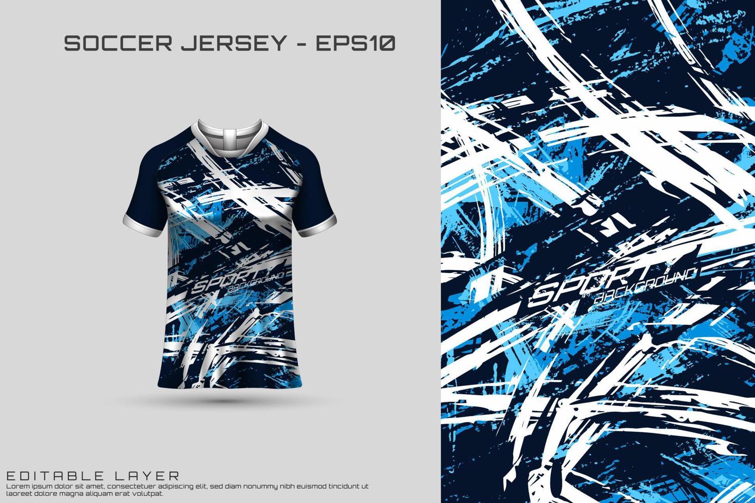 Sports jersey design. Sports design for football, racing, gaming jersey. Vector. vector