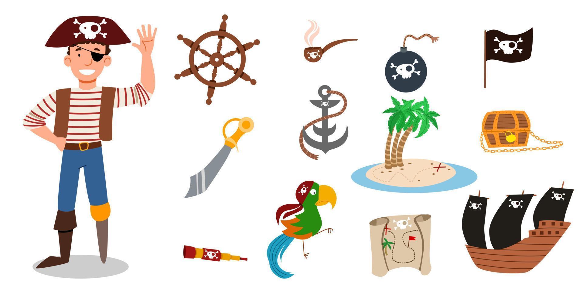 Pirata Vector Art, Icons, and Graphics for Free Download