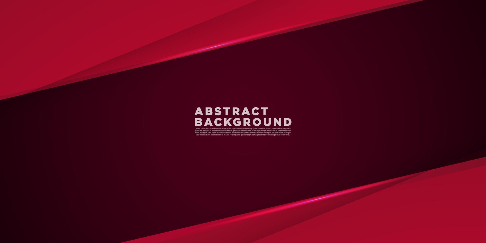 Abstract dark red gradient illustration background with 3d look and simple pattern. cool design and luxury.Eps10 vector