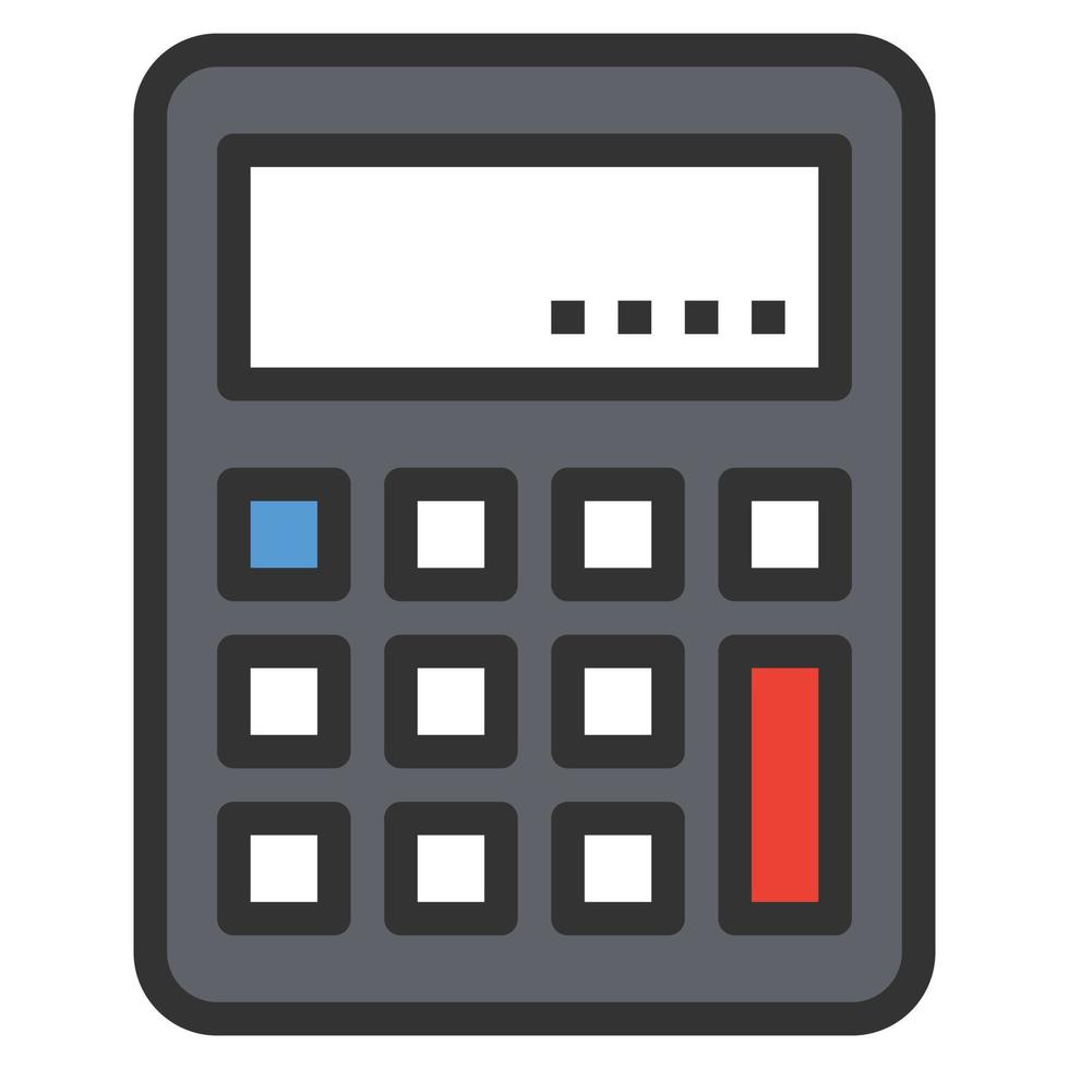 Calculator icon vector illustration  .