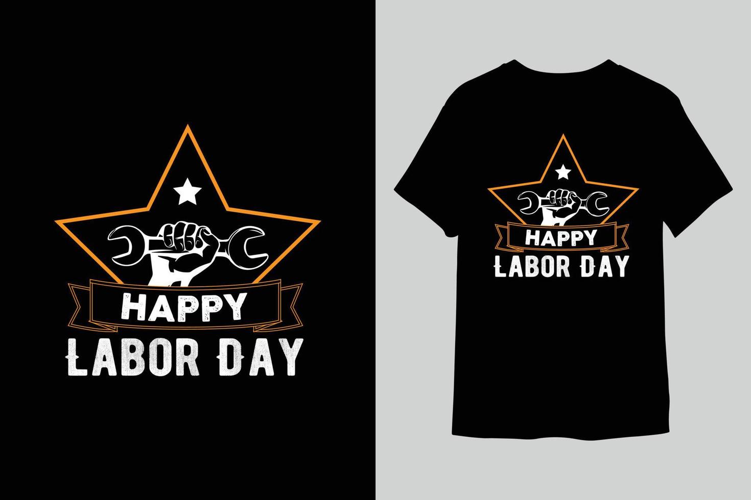 Labor day t-shirt design vector