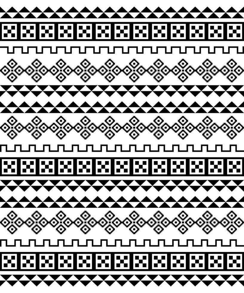 patrón geométrico tribal étnico sin costuras. fondo para tela, papel tapiz, plantilla de tarjeta, papel envolvente, alfombra, textil, cubierta. patrón de estilo de tatuaje vector