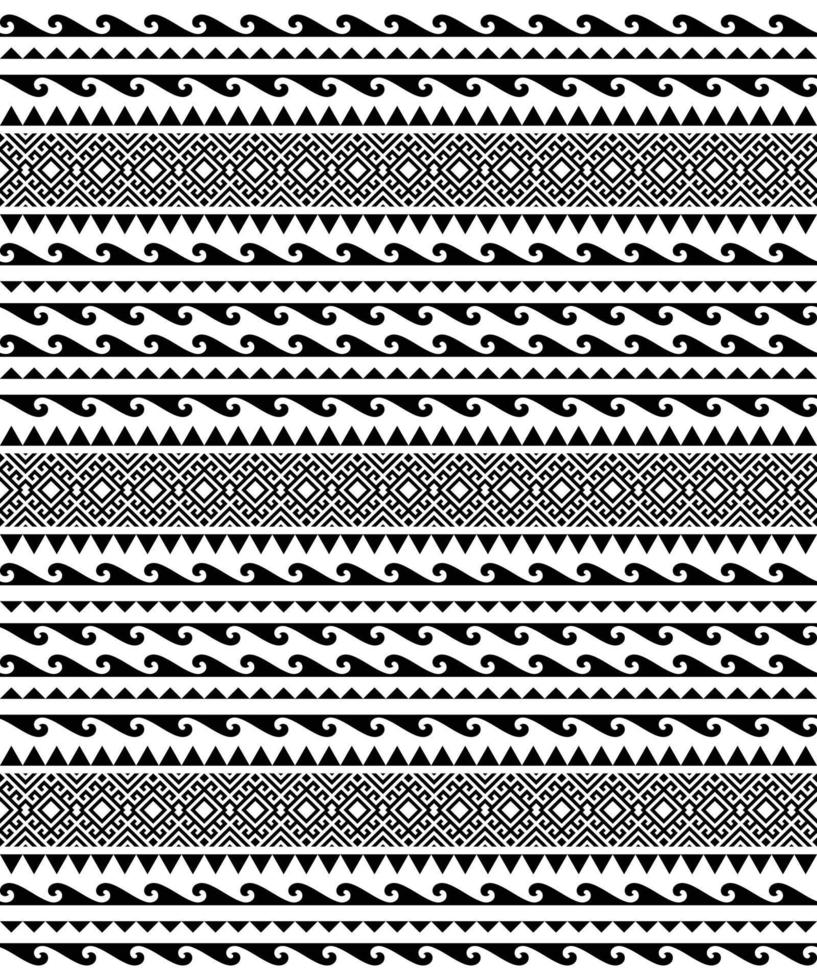 Geometric ethnic tribal seamless pattern. Background for fabric, wallpaper, card template, wrapping paper, carpet, textile, cover. tattoo style pattern vector