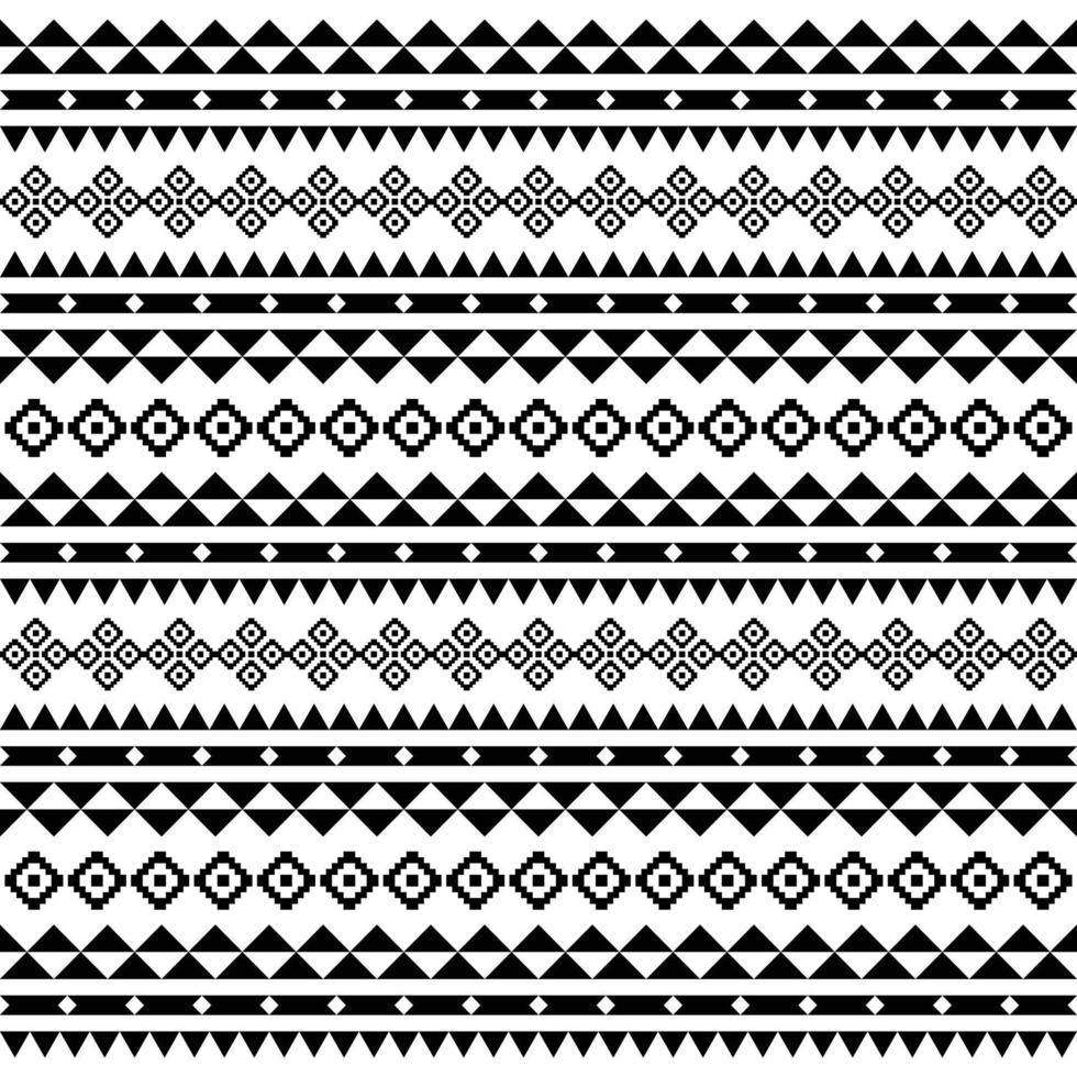 Geometric ethnic tribal seamless pattern. Background for fabric, wallpaper, card template, wrapping paper, carpet, textile, cover. tattoo style pattern vector