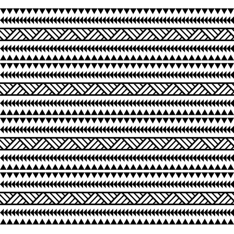 Geometric ethnic tribal seamless pattern. Background for fabric, wallpaper, card template, wrapping paper, carpet, textile, cover. tattoo style pattern vector