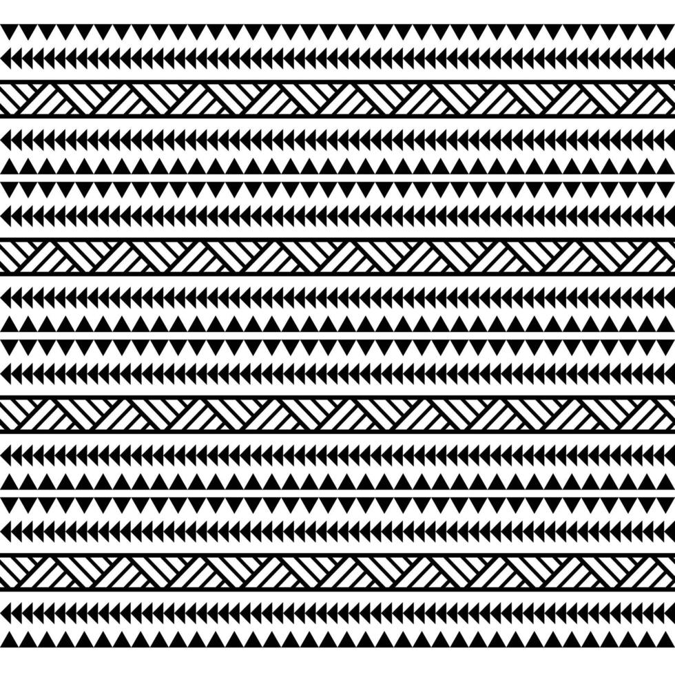 Geometric ethnic tribal seamless pattern. Background for fabric, wallpaper, card template, wrapping paper, carpet, textile, cover. tattoo style pattern vector