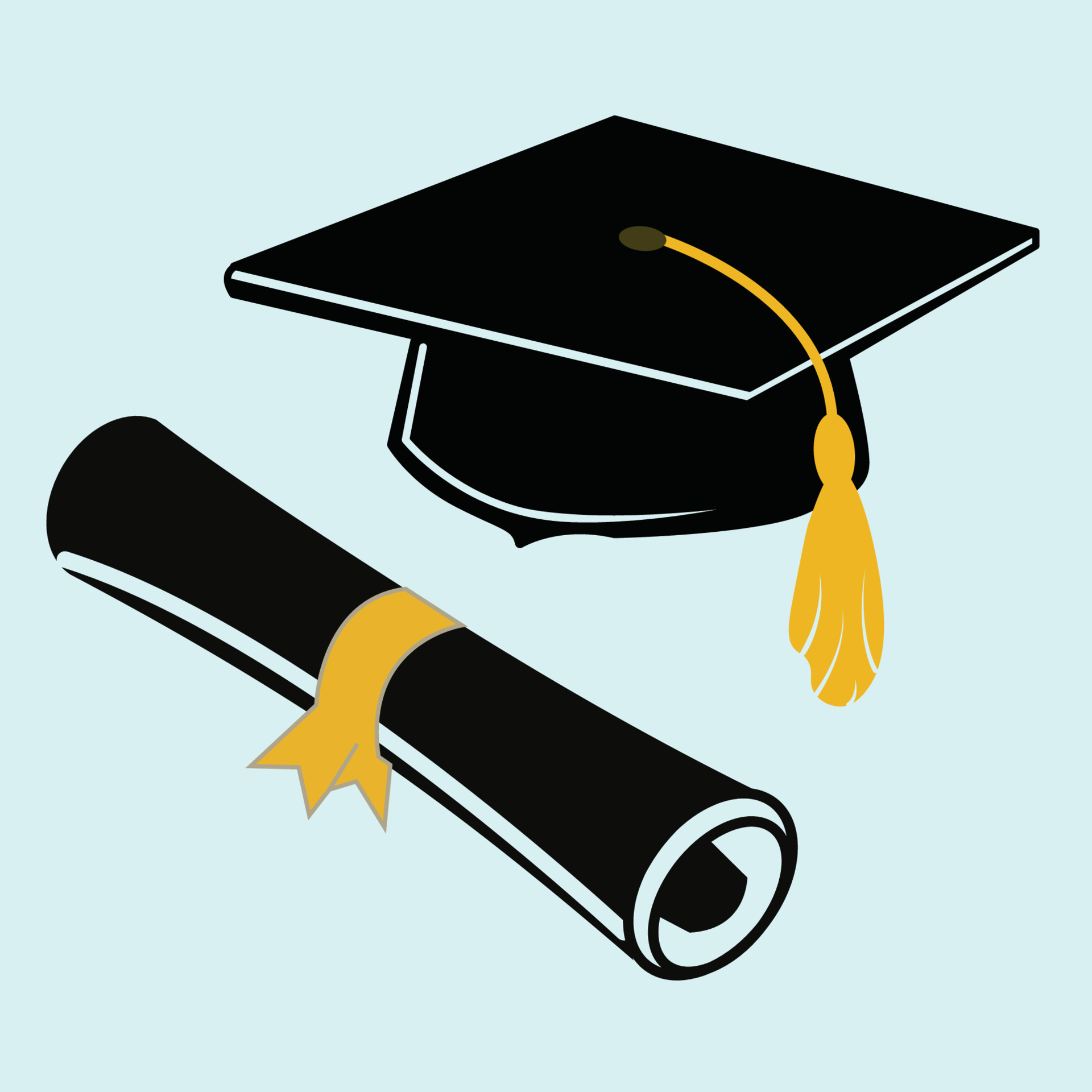 Graduation vector design, eps , illustration 9098517 Vector Art at Vecteezy