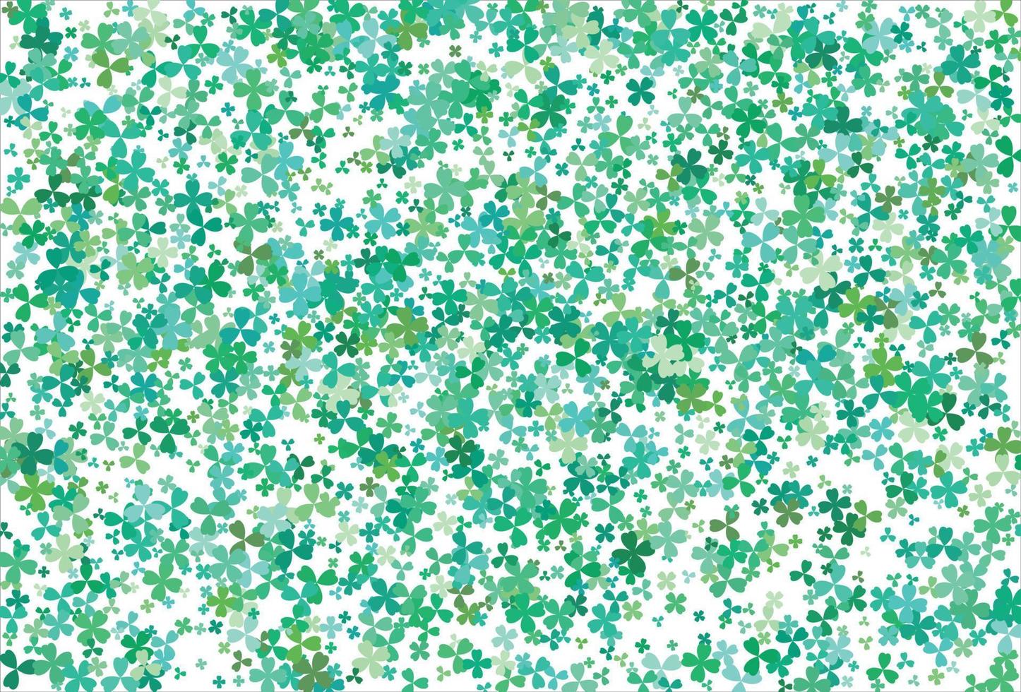 Clover background. Clover leaf, St. Patrick day background vector