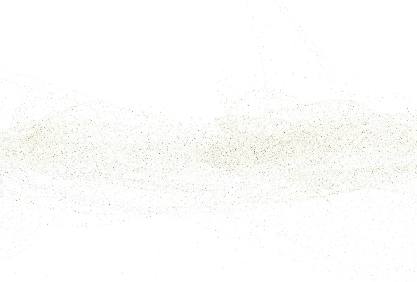 Light silver gold dust. Vector