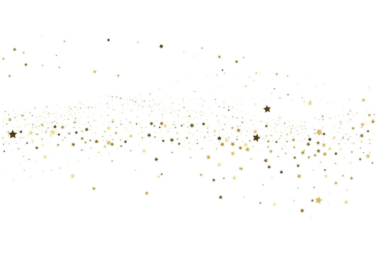 Light gold glitter confetti texture vector