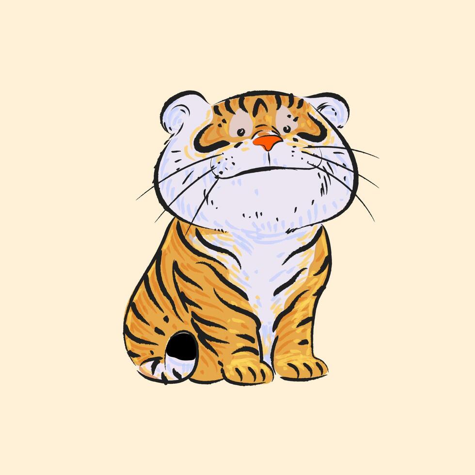 Freepik: Download Free Videos, Vectors, Photos, and PSD | Cartoon tiger, Tiger  cartoon drawing, Cute tigers