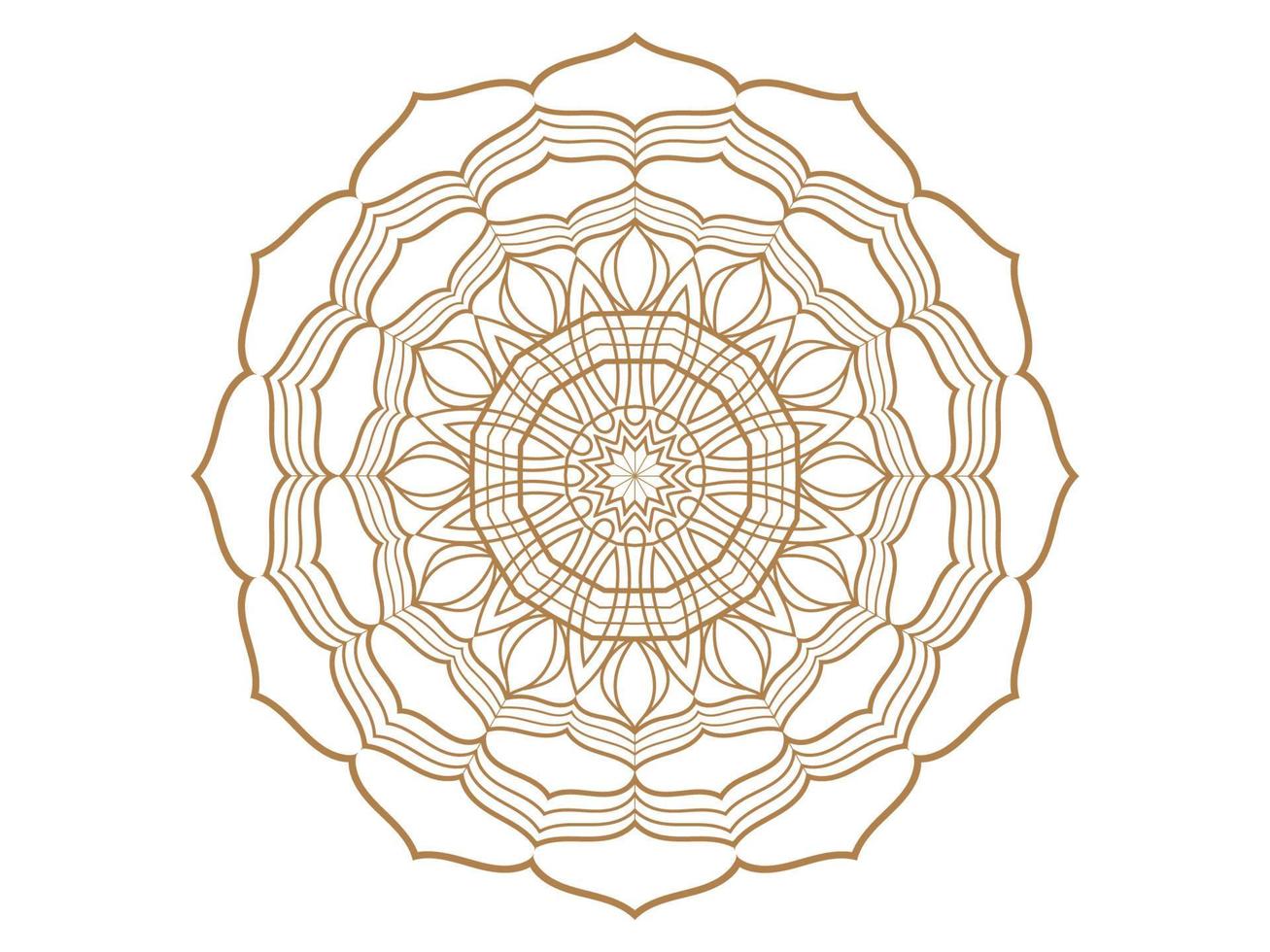 Mandala Vector Luxury Ornamental Design