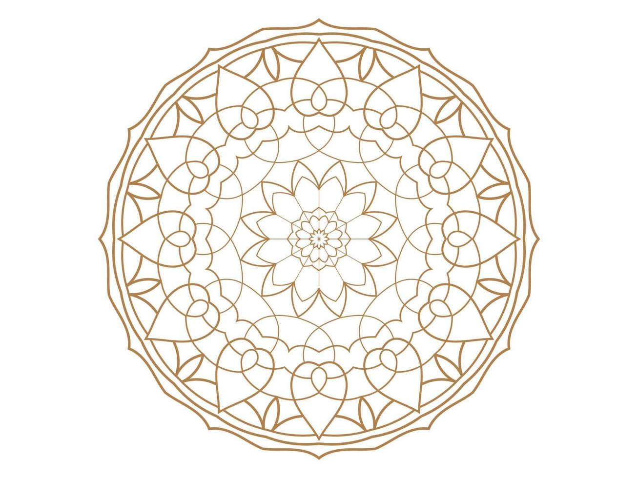 Mandala Vector Luxury Ornamental Design