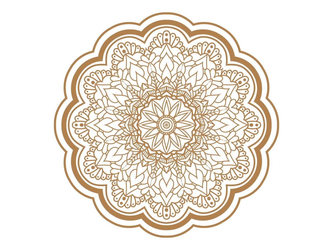 Mandala Vector Luxury Ornamental Design