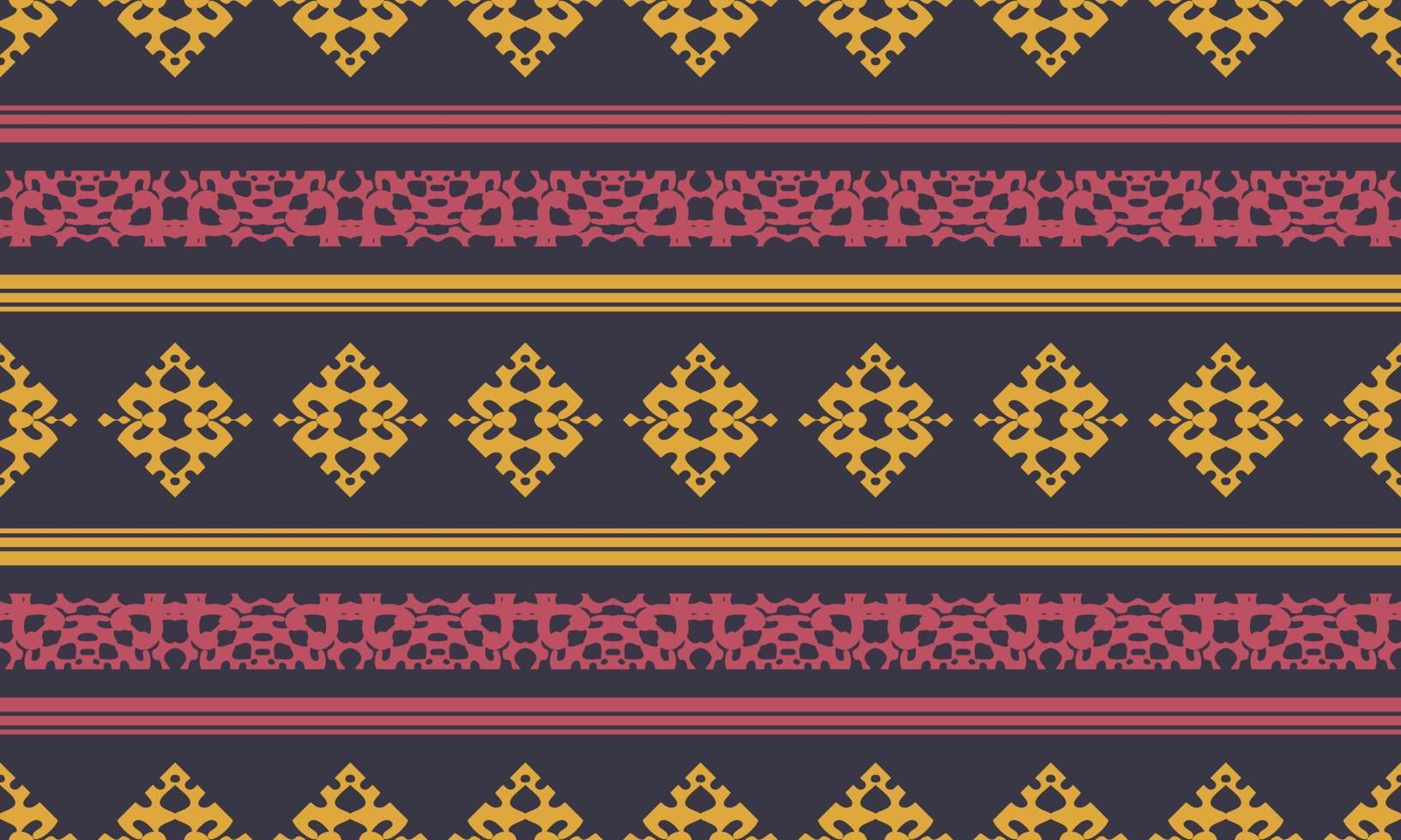 Geometric ethnic oriental seamless pattern traditional. vector