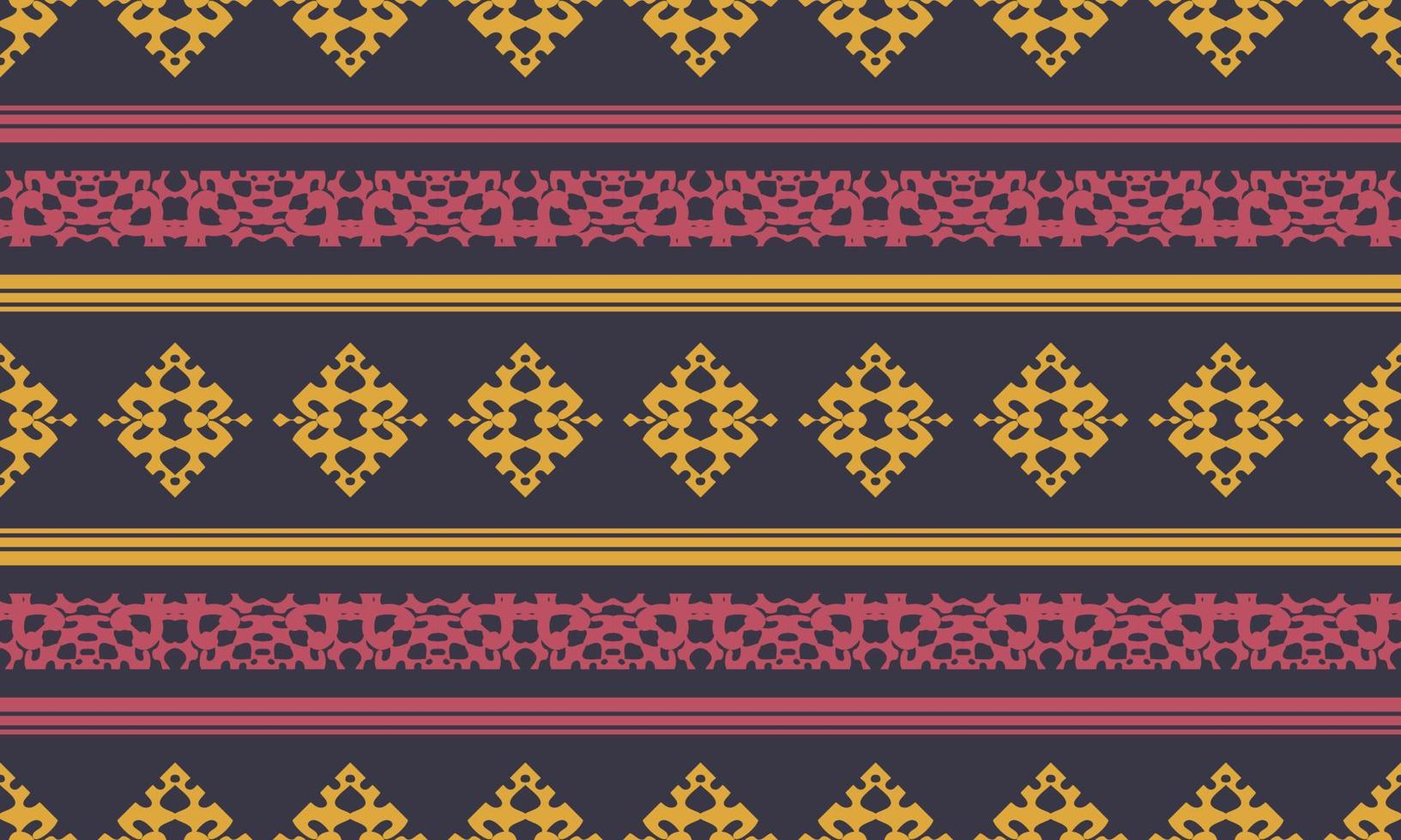 Geometric ethnic oriental seamless pattern traditional. vector