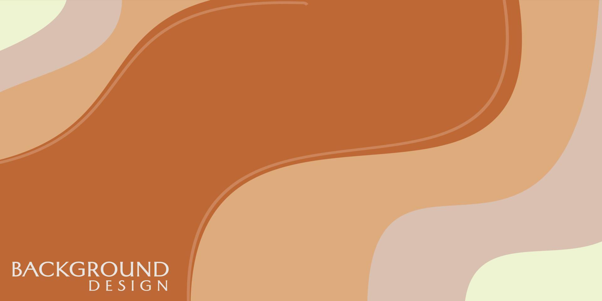 brown abstract background banner vector design. aesthetic design with