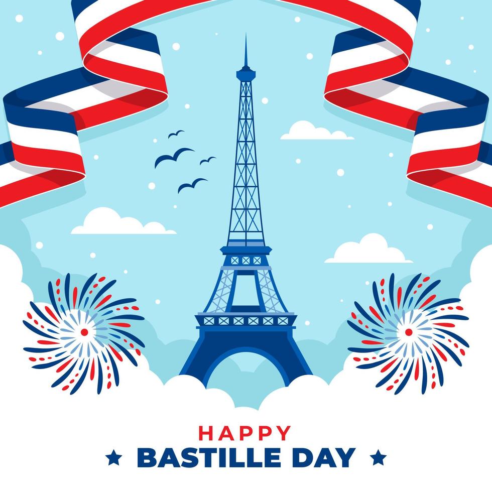 Bastille Day Concept vector