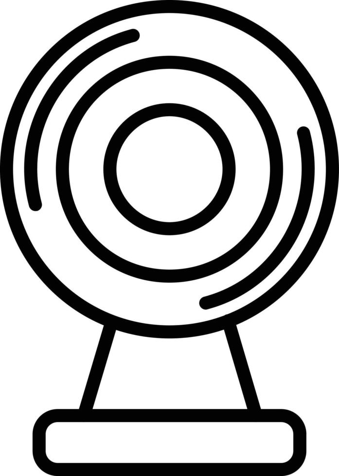 Web cam Vector Line Icon