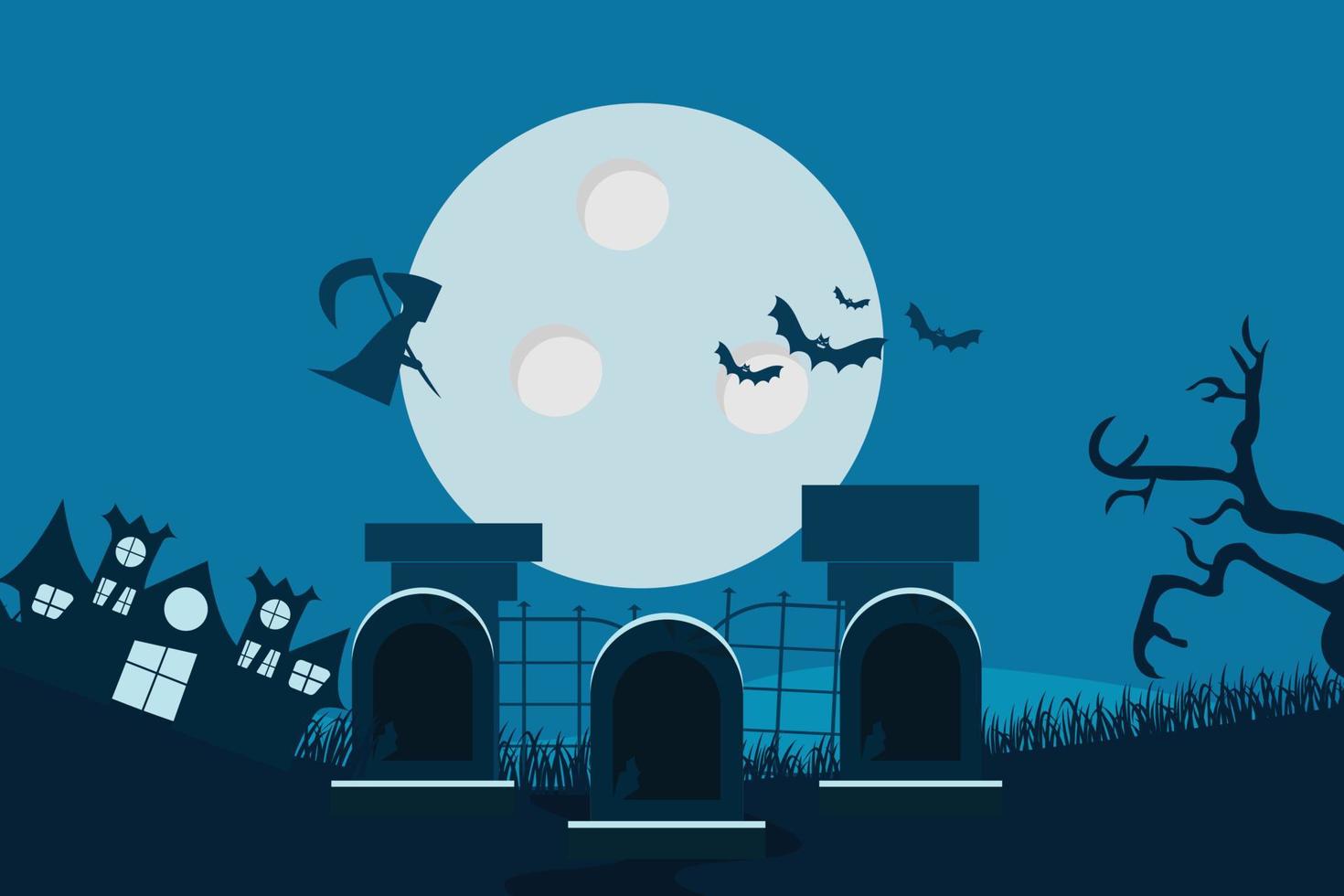 Halloween Vector Background