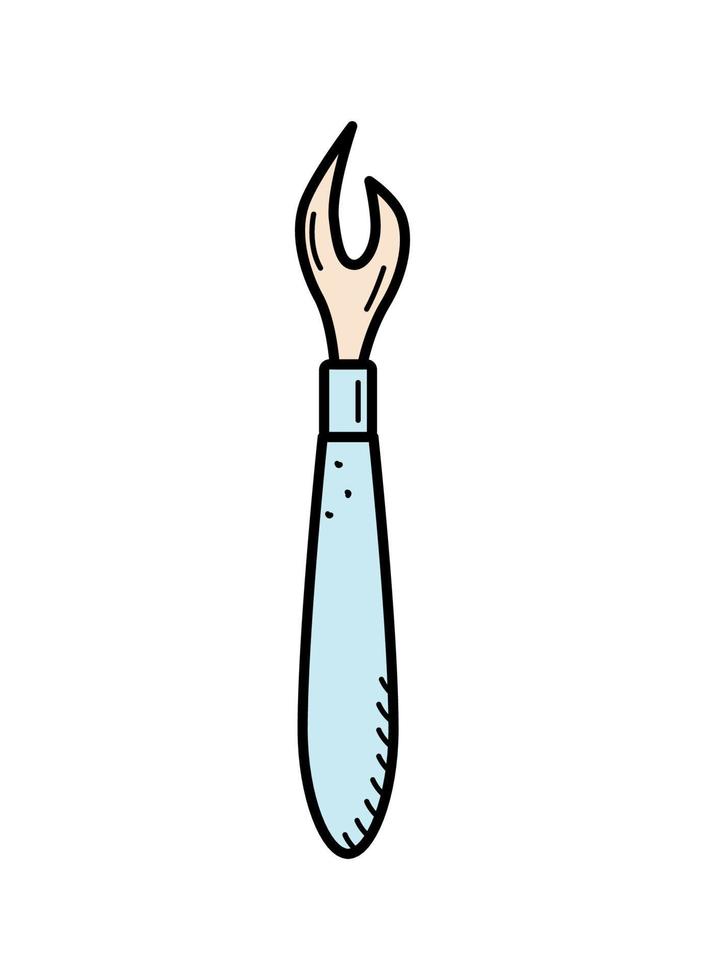 Sewing tool, craft and hobby item, vector illustration.