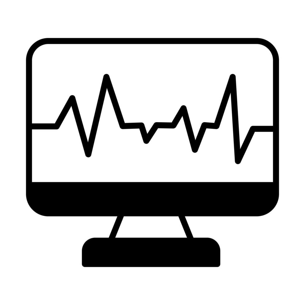 electrocardiogram Modern concepts design, vector illustration