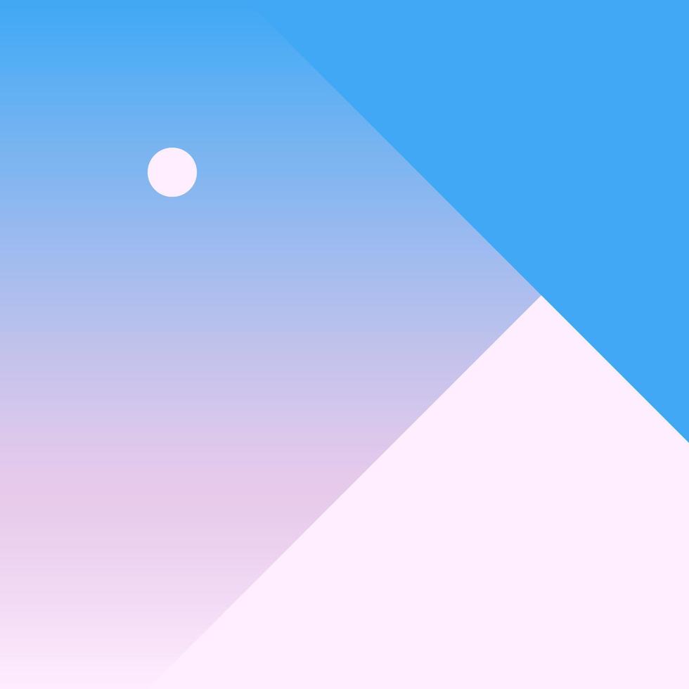 vector geométrico suave azul rosa degradado de fondo