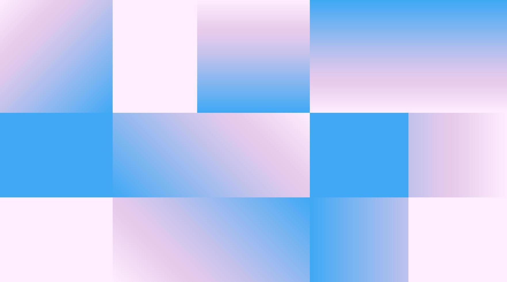 vector geométrico suave azul rosa degradado de fondo