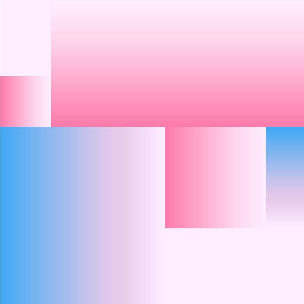 Vector Geometric Smooth blue pink gradient Background