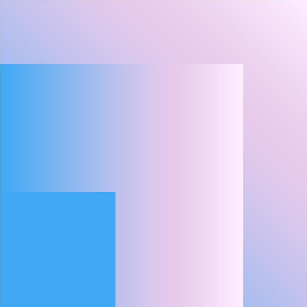 Vector Geometric Smooth blue pink gradient Background