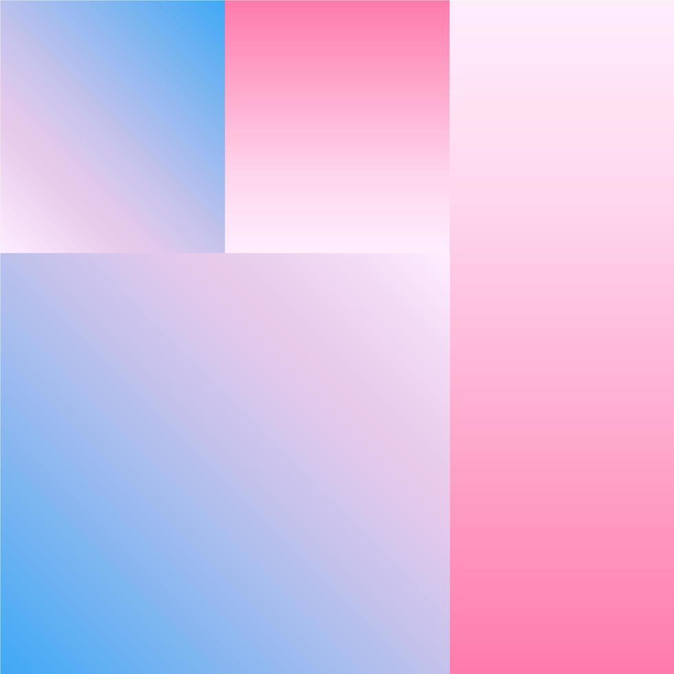 Vector Geometric Smooth blue pink gradient Background