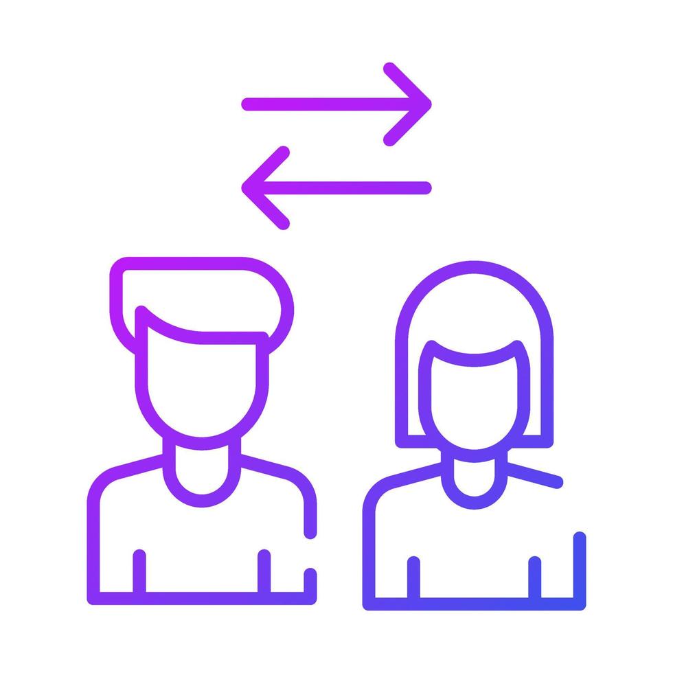 shift rotation Modern concepts design, vector illustration