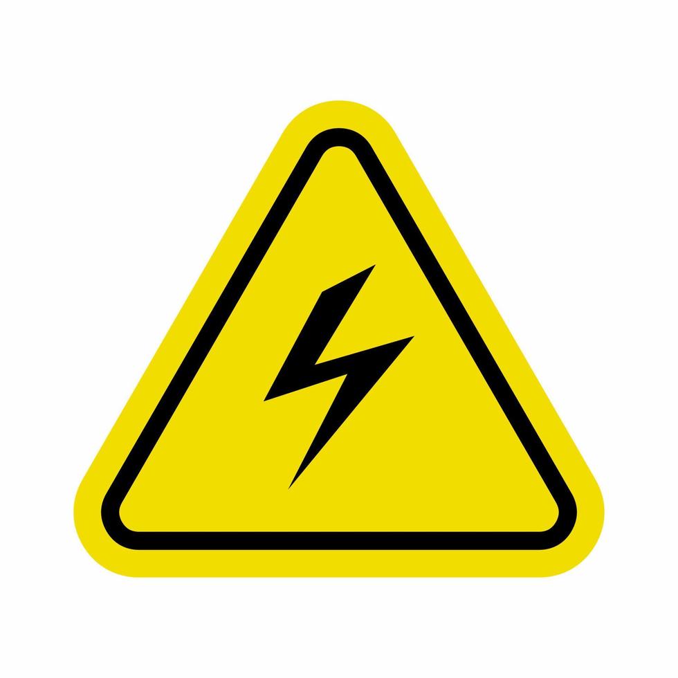 Electricity  danger Icon vector