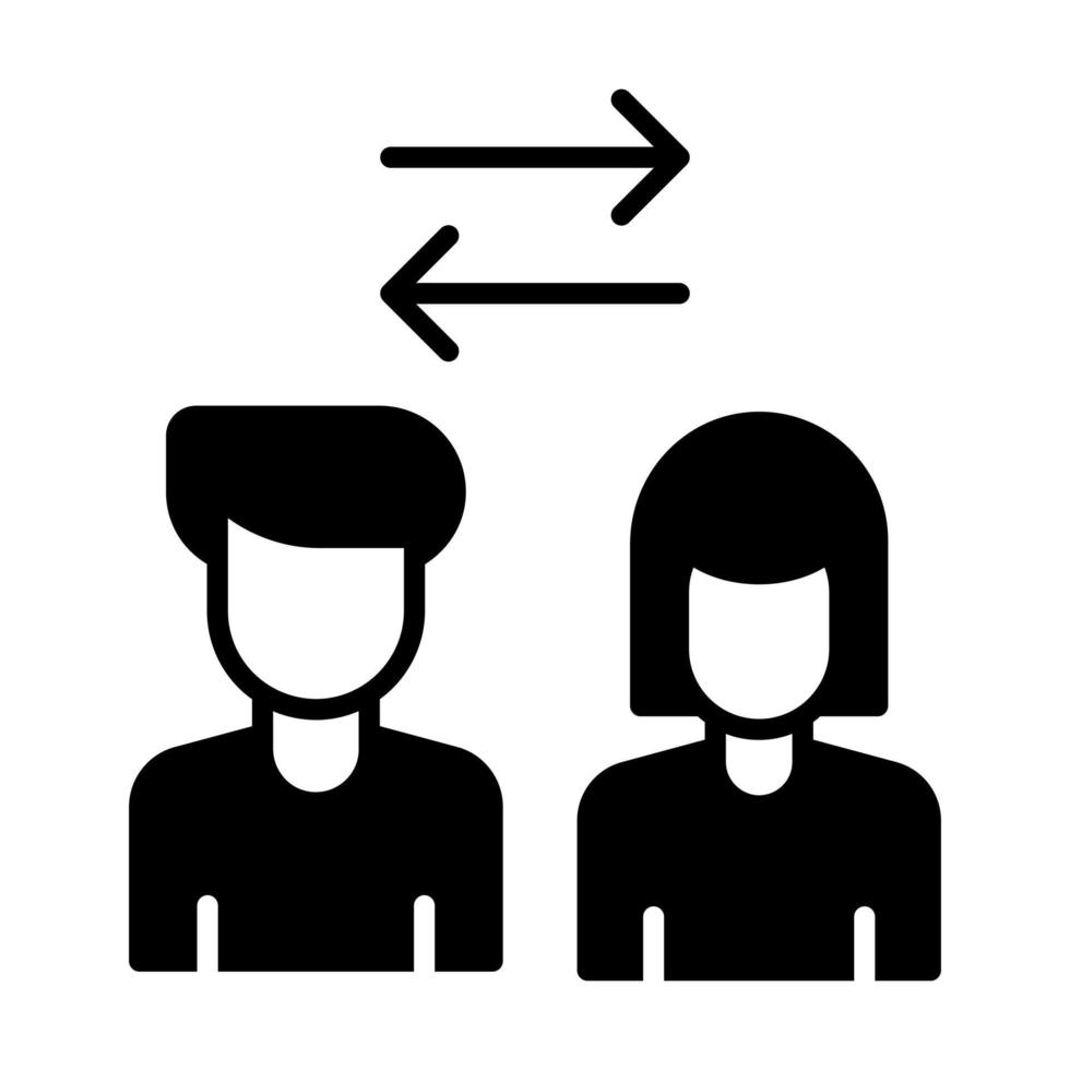 shift rotation Modern concepts design, vector illustration