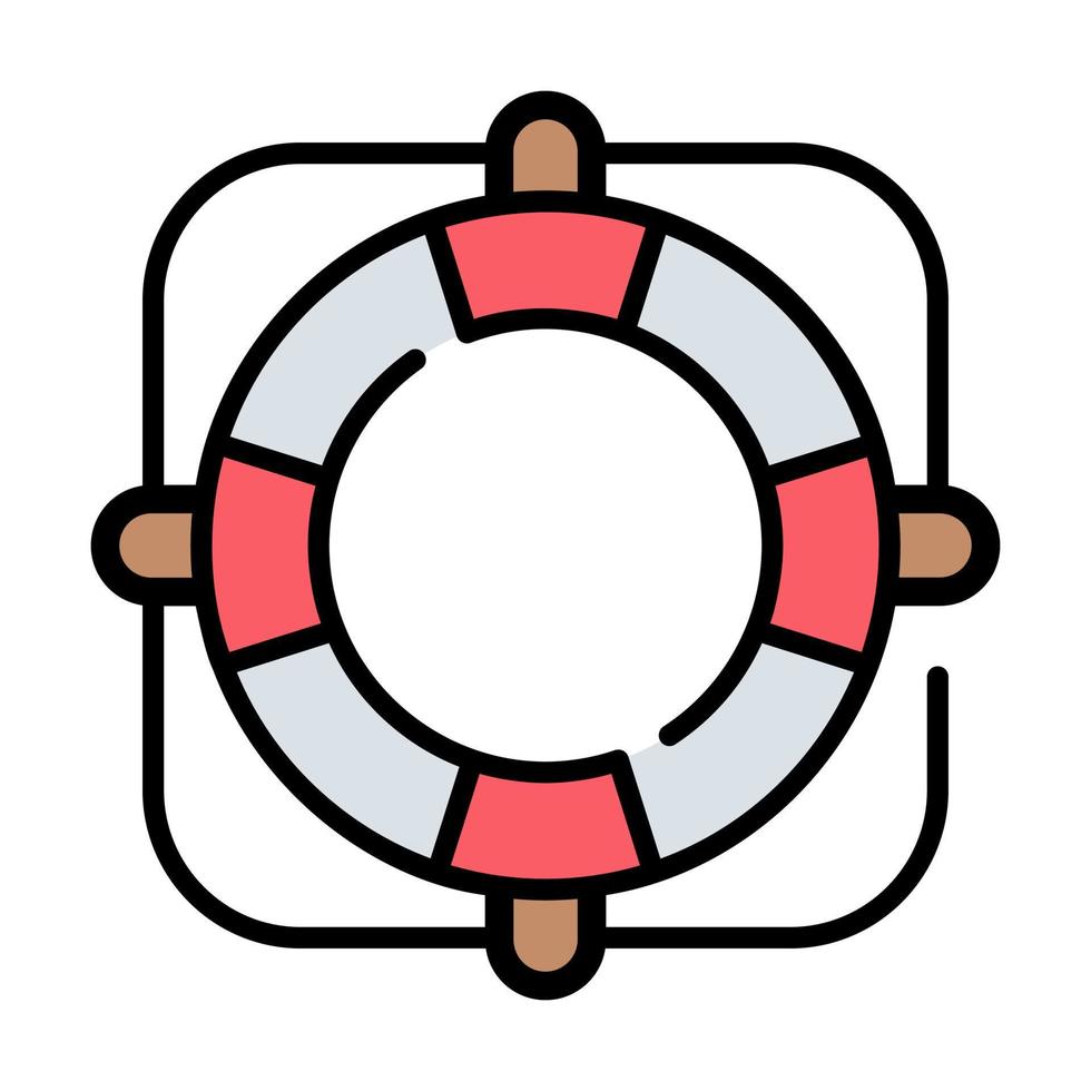 lifebuoy Modern concepts design, vector illustration