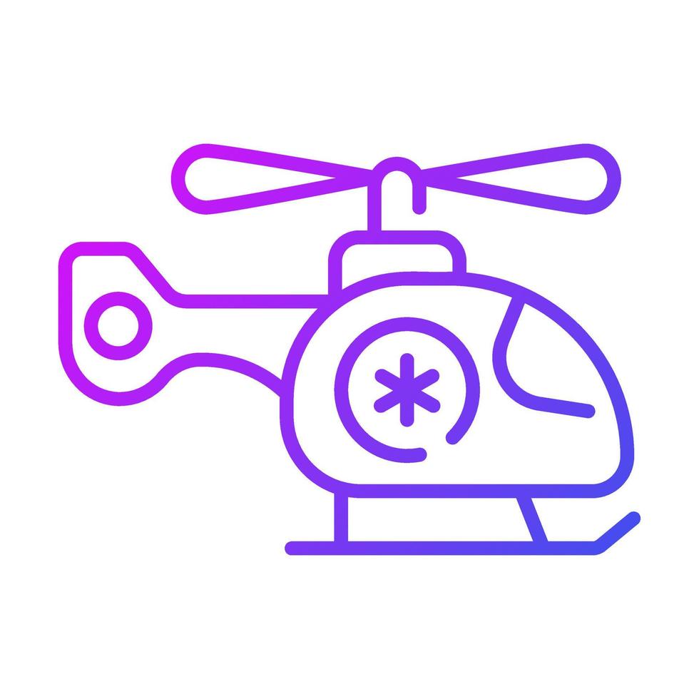 air ambulance Modern concepts design, vector illustration