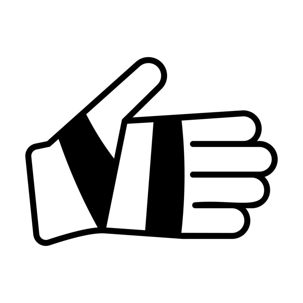 hand injury Modern concepts design, vector illustration