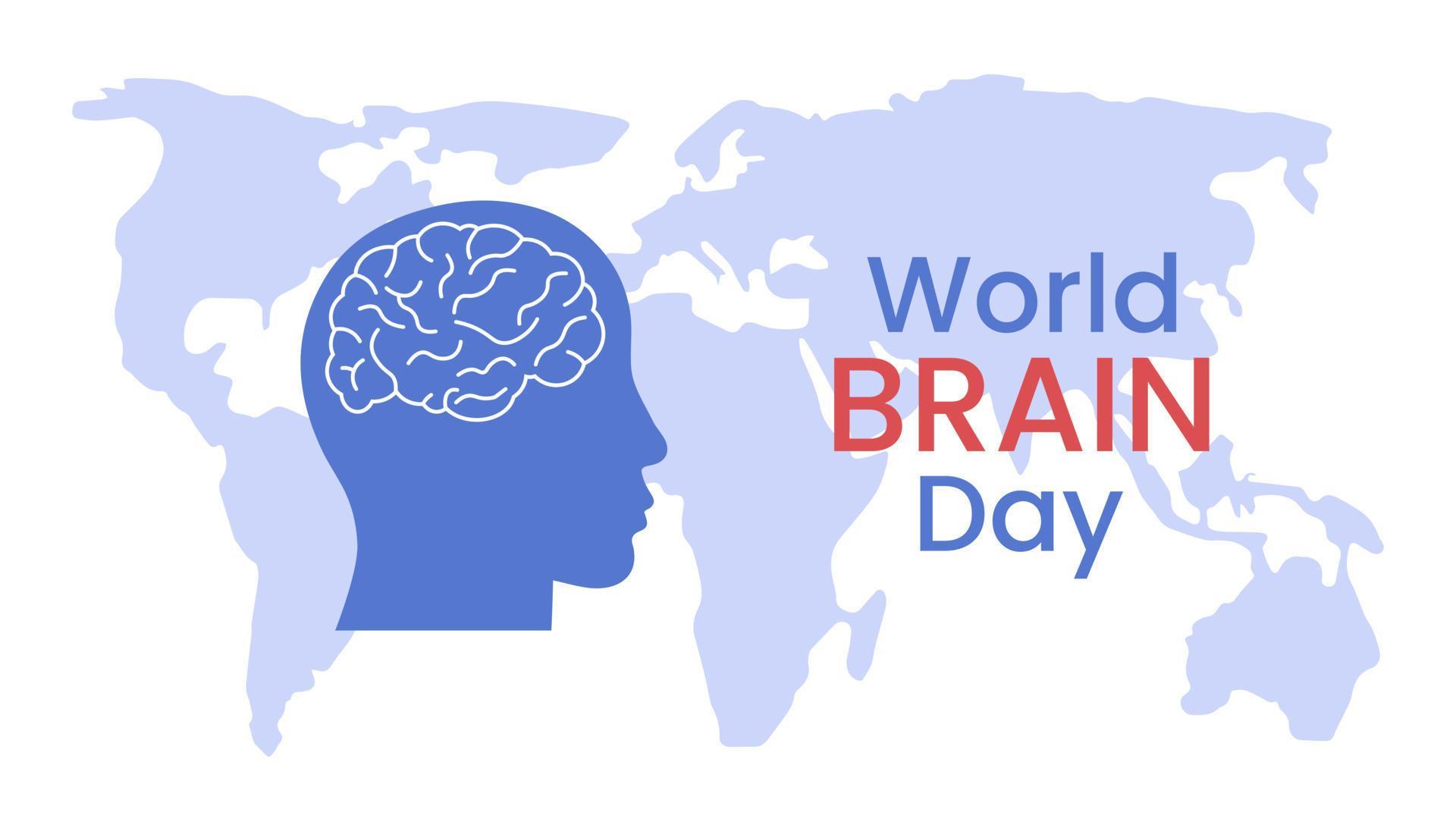 World Brain Day. Vector illustration. 9102292 Vector Art at Vecteezy