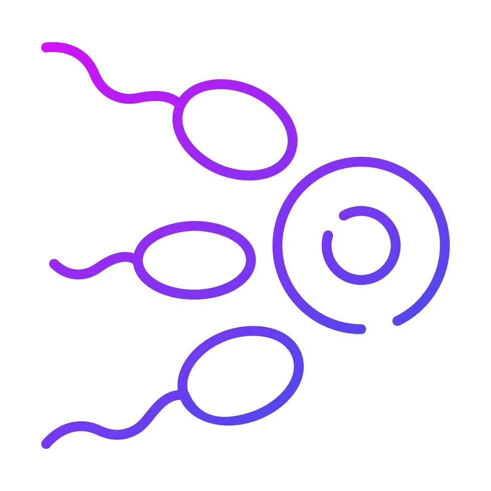 sperm Modern concepts design, vector illustration