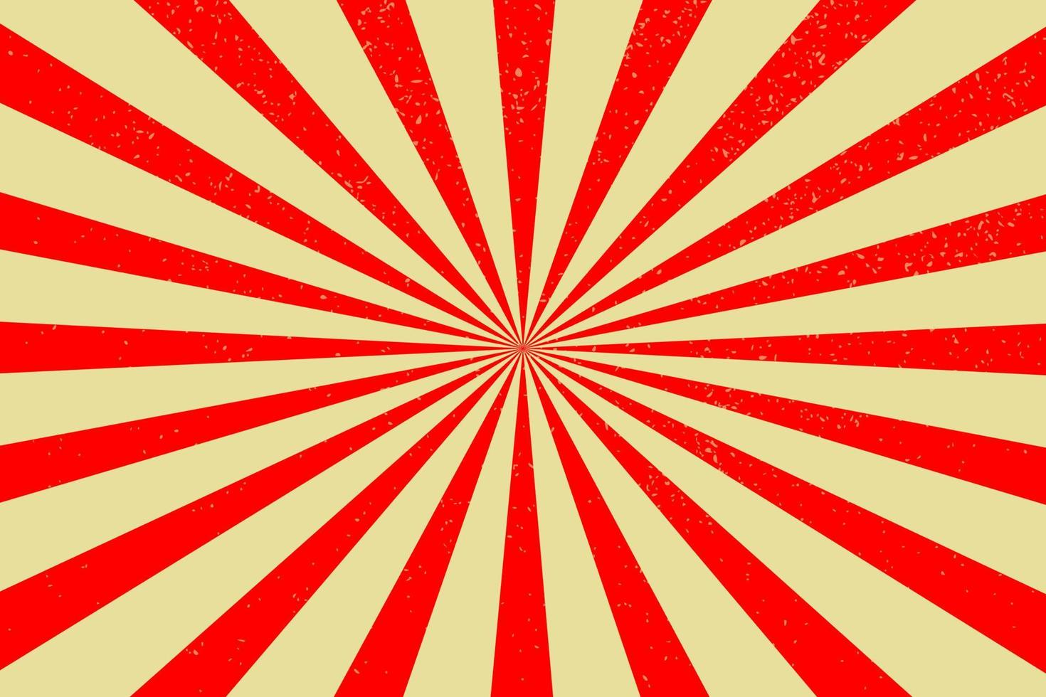 Retro rays vintage sunburst abstract background vector