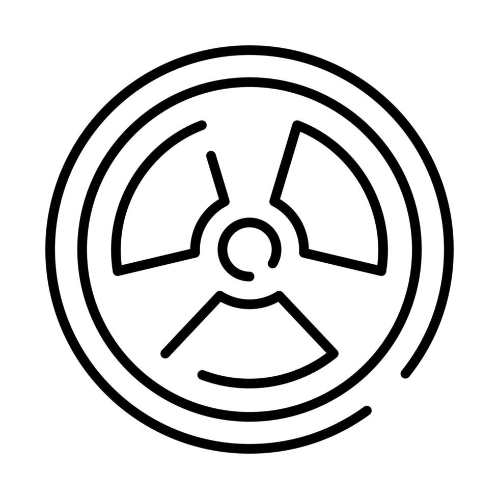 radioactive Modern concepts design, vector illustration