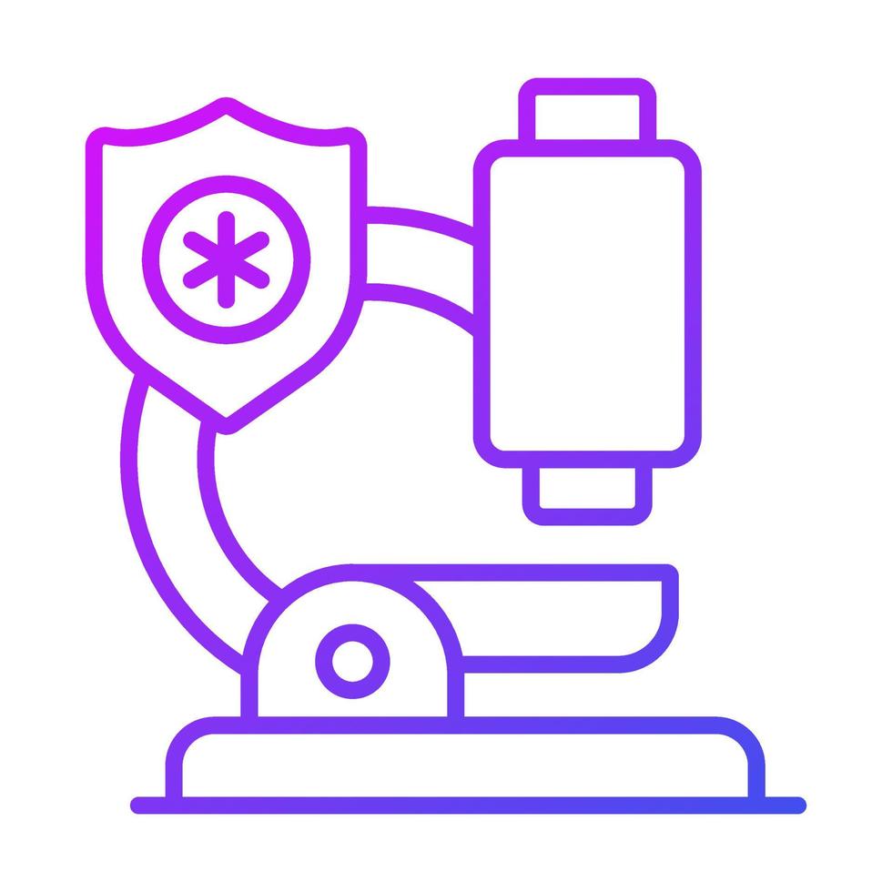 microscope Modern concepts design, vector illustration