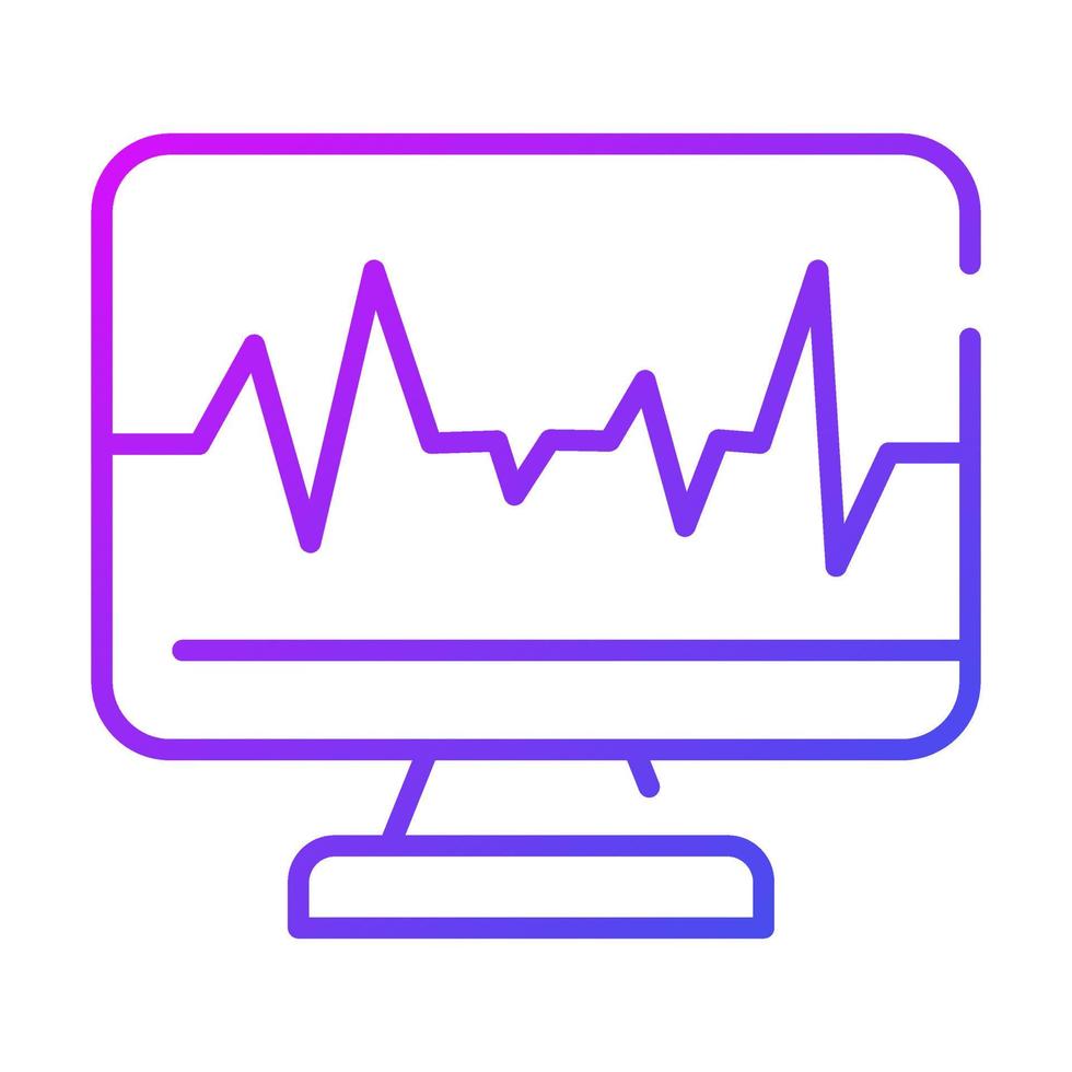 electrocardiogram Modern concepts design, vector illustration