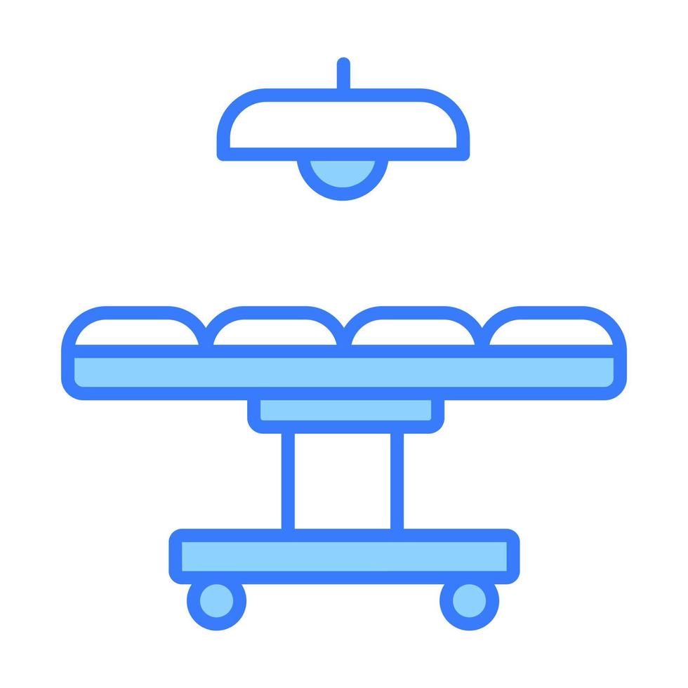 surgical table Modern concepts design, vector illustration