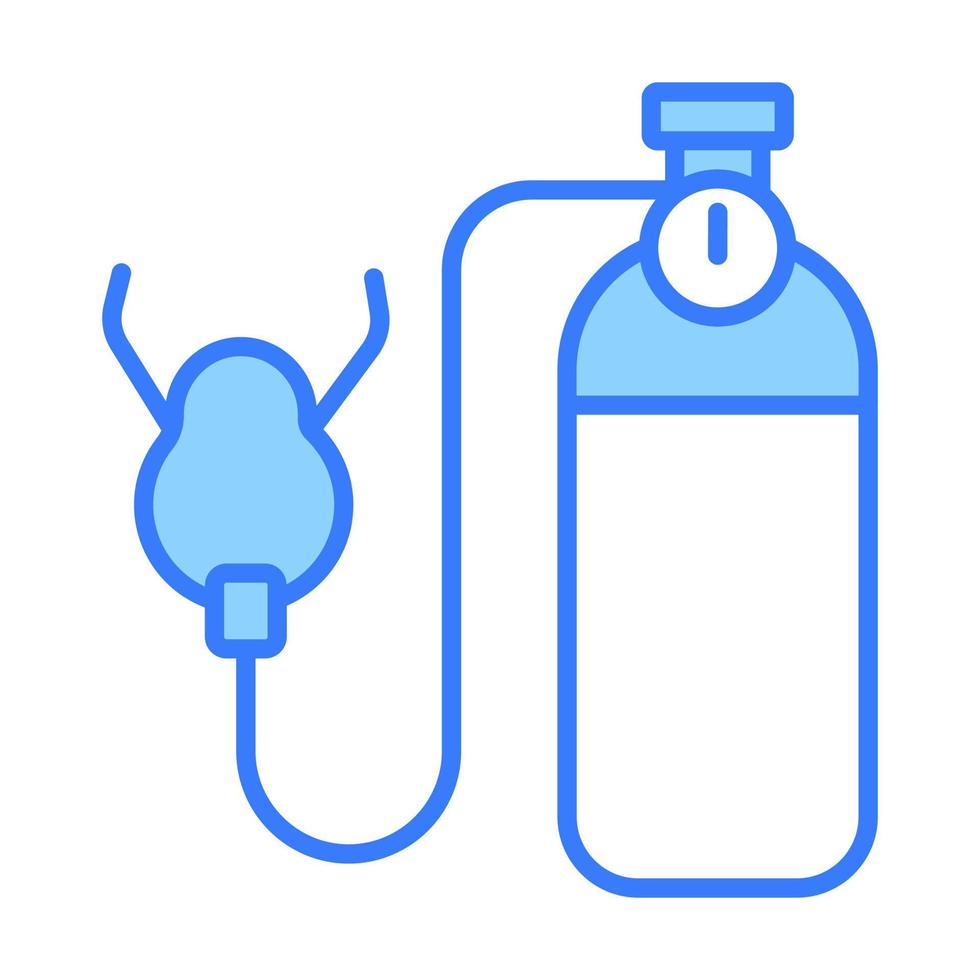 oxygen tank Modern concepts design, vector illustration