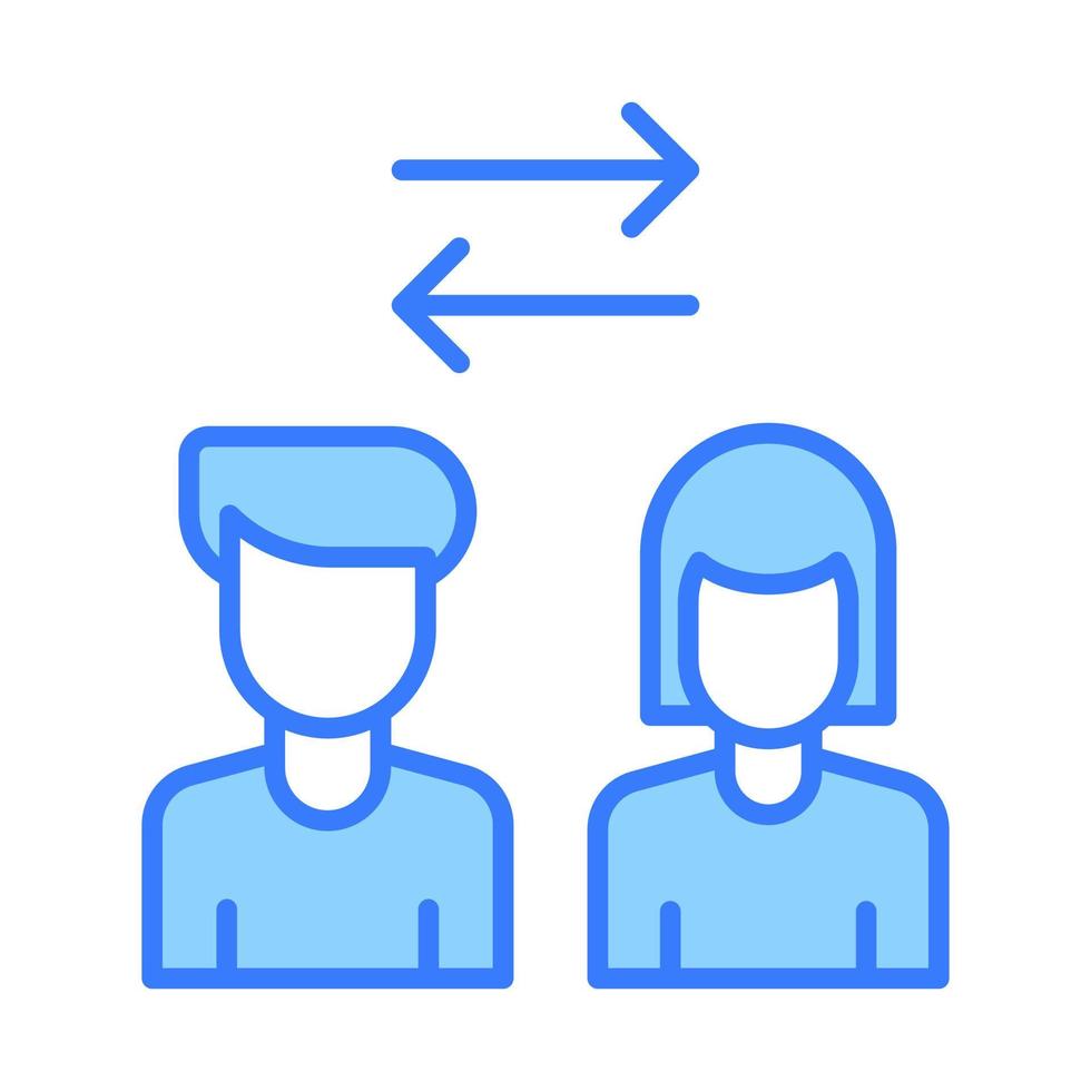 shift rotation Modern concepts design, vector illustration